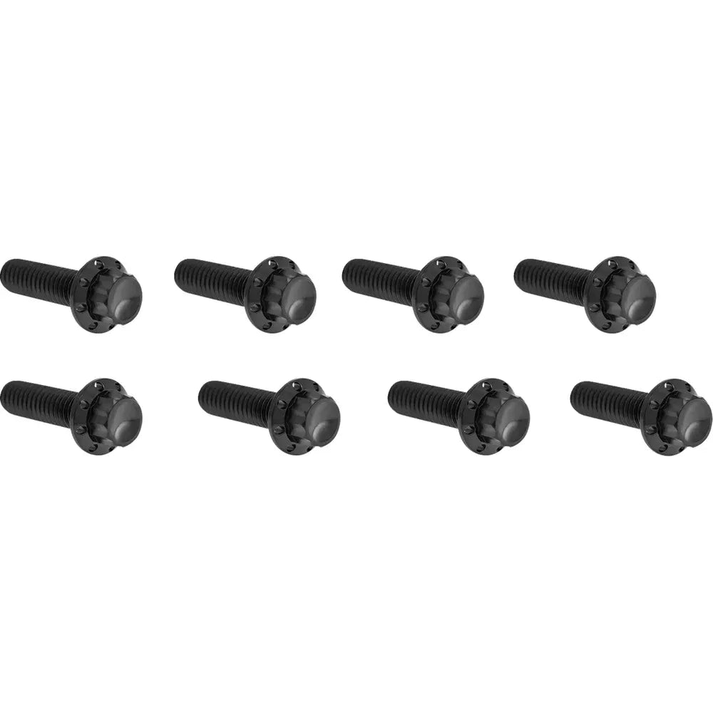 Kit de pernos de 12 puntos de titanio con bloque elevador