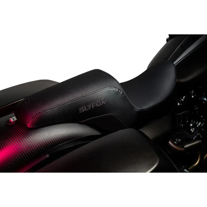 Asiento SLYFOX The Drifter Drifter Black Logo Smooth Vinyl Carbon Fiber FL '08-'23