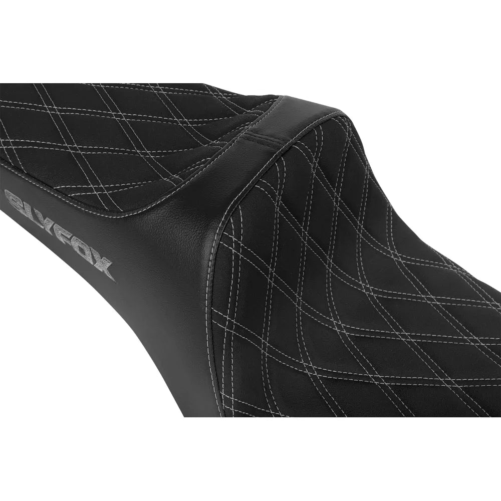 Asiento SLYFOX High Noon Double Diamond Silver Logo Silver Stitch FXD '96-'03