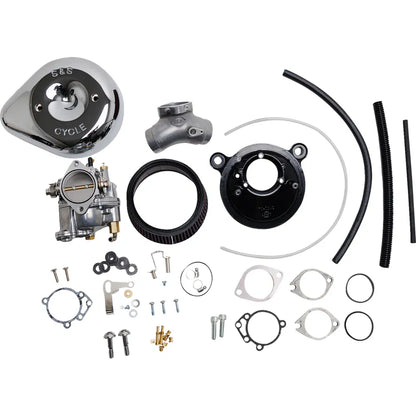 Carburador super e con kit de filtro de aire stealth