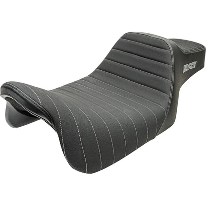 Asiento SLYFOX High Noon Highnoon Vinyl Classic Stitch Silver Logo FLH/FLT '08-'24