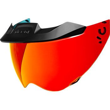 Mica Icon para casco Domain - Rojo