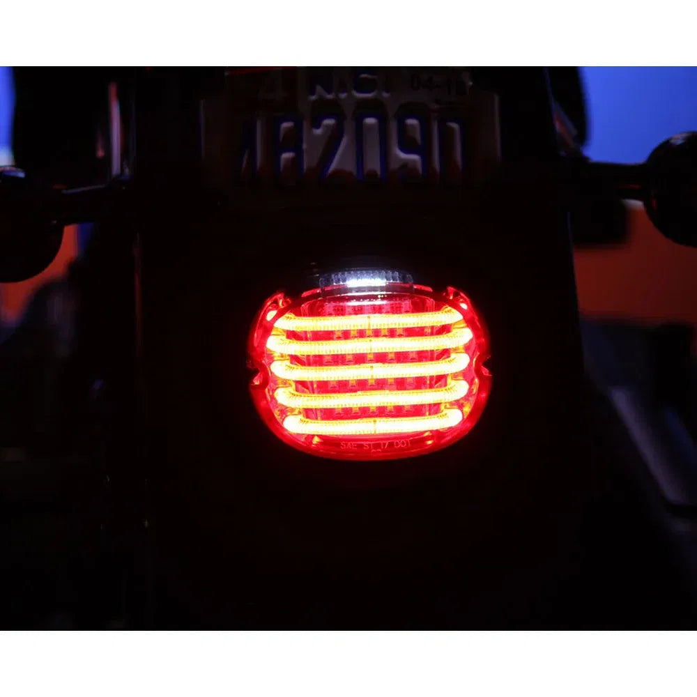 Kit de luces traseras led de perfil bajo probeam®, con luz de etiqueta superior