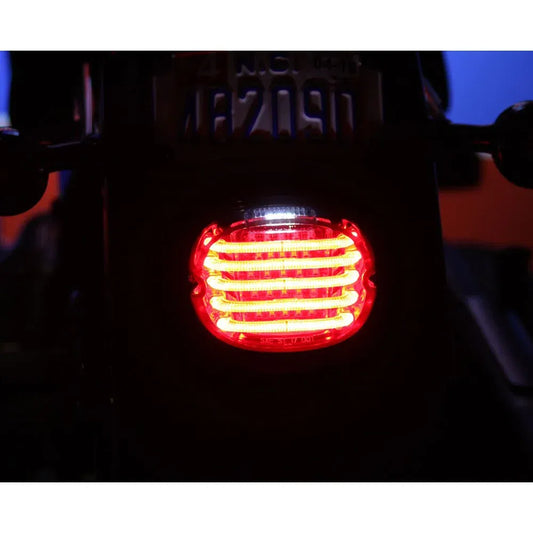 Kit de luces traseras led de perfil bajo probeam®, con luz de etiqueta superior