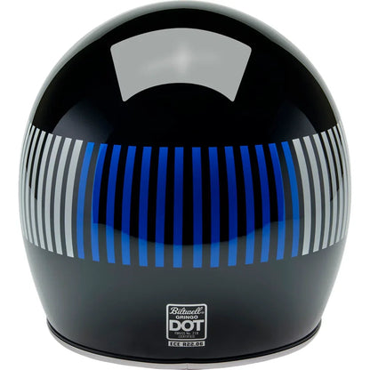 Casco gringo raceflow negro/rojo/blanco/azul
