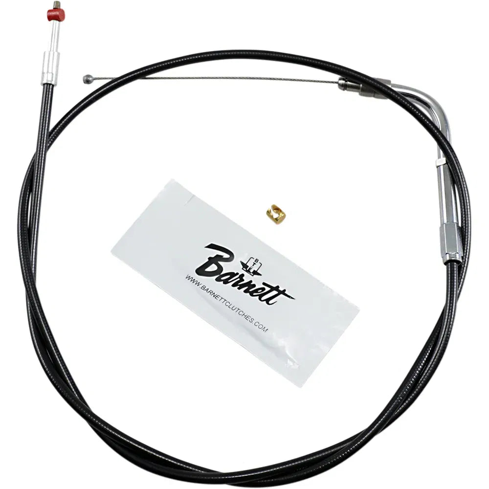 Cable de acelerador/ralentí de vinilo negro