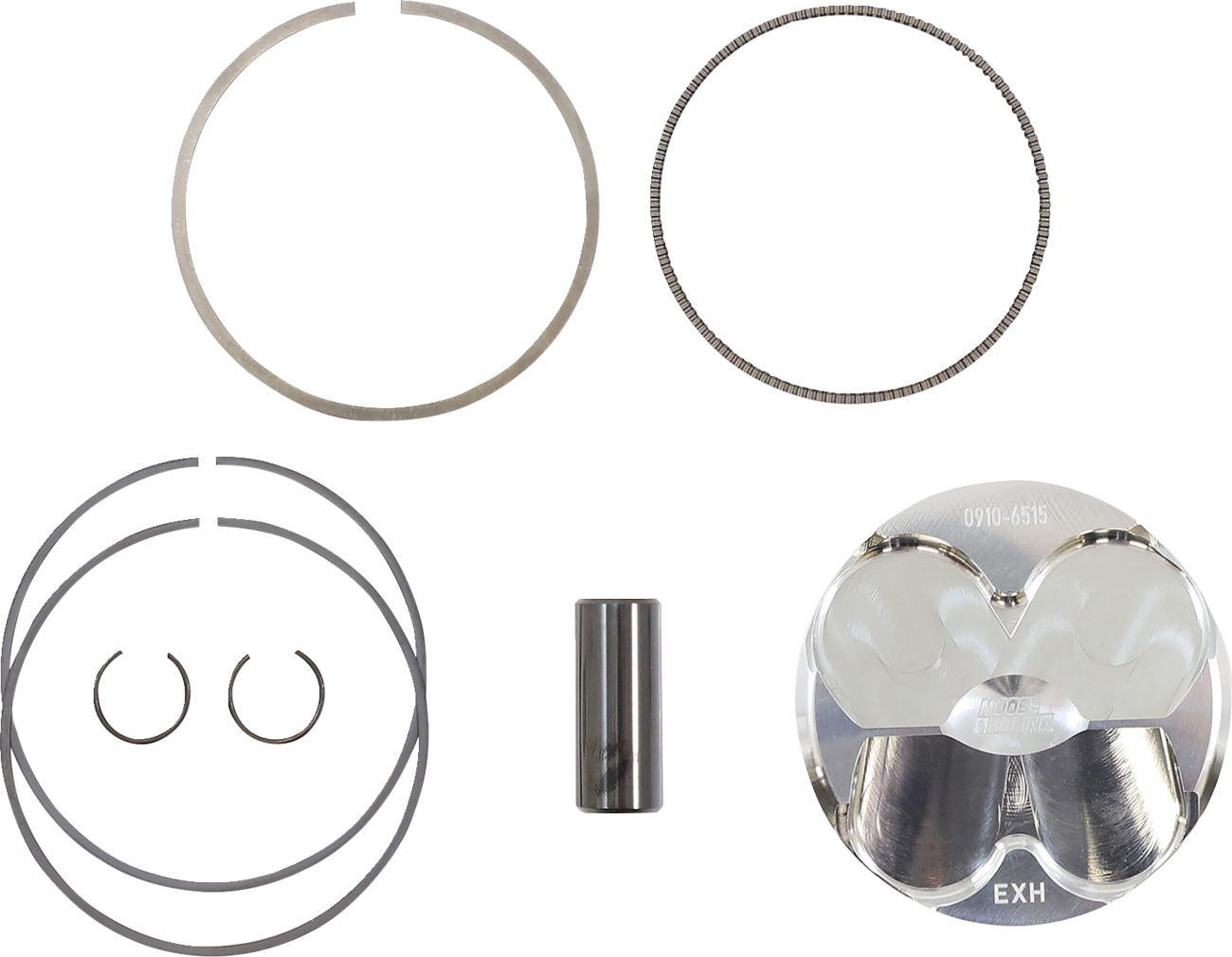 Pistón de carrera de 4 tiempos de alto rendimiento - Kit de pistón - 77,00 mm - Kawasaki