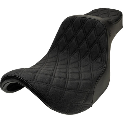 Asiento SLYFOX High Noon Vinyl Black Double Diamond Stitch FXR -'82-'00