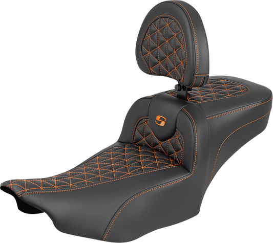 Asiento de alcance extendido Roadsofa™ - Asiento de alcance extendido Roadsofa™ - con respaldo - Costura naranja - FLH/FLT '23-'25