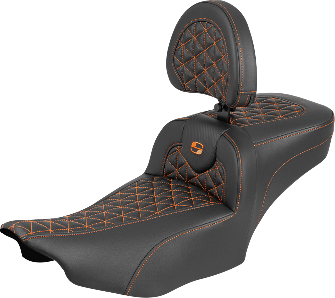 Asiento de alcance extendido Roadsofa™ - Asiento de alcance extendido Roadsofa™ - con respaldo - Costura naranja - FLH/FLT '23-'25