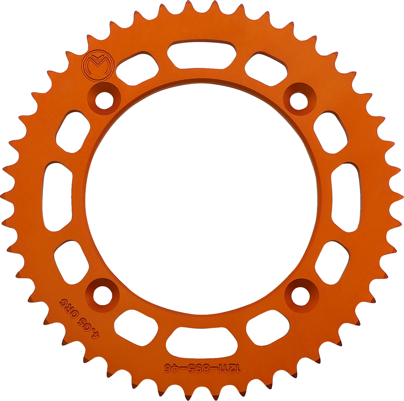 Corona Trasera Aluminio - Corona Trasera - Aluminio - 46 Dientes - Naranja - Husqvarna/KTM