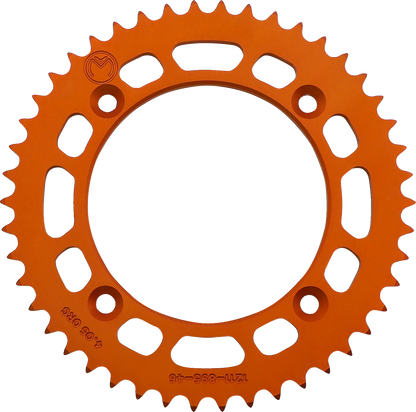 Corona Trasera Aluminio - Corona Trasera - Aluminio - 46 Dientes - Naranja - Husqvarna/KTM