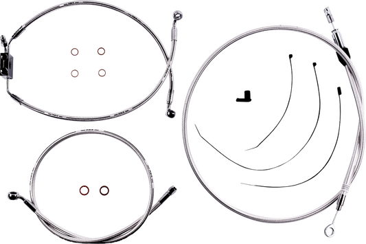 Kit de instalación de manillar de diseñador Sterling Chromite II® - Kit de instalación de manillar de diseñador Sterling Chromite II® - 10" - FXLR/FXFB/S