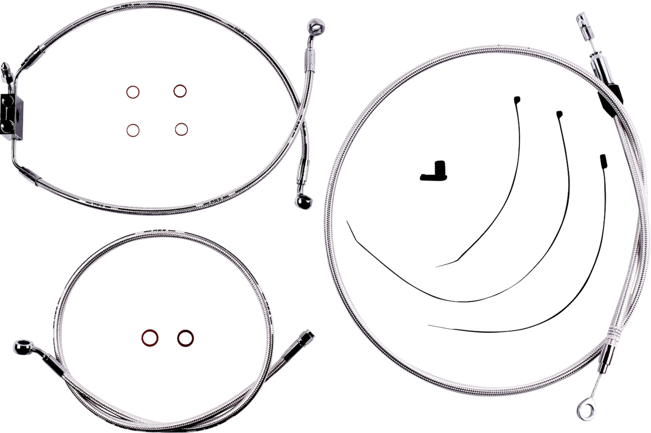 Kit de instalación de manillar de diseñador Sterling Chromite II® - Kit de instalación de manillar de diseñador Sterling Chromite II® - 10" - FXLR/FXFB/S
