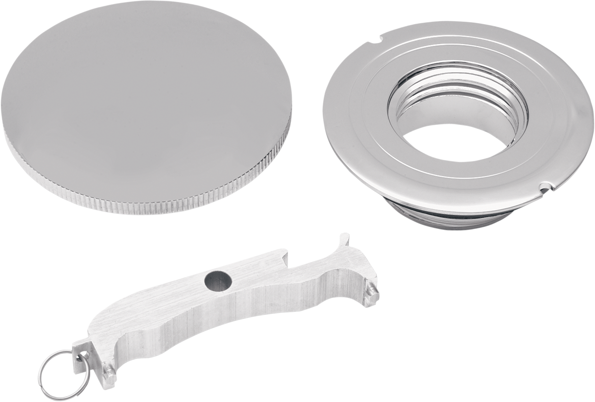 Tapa de gasolina con protectores de pintura