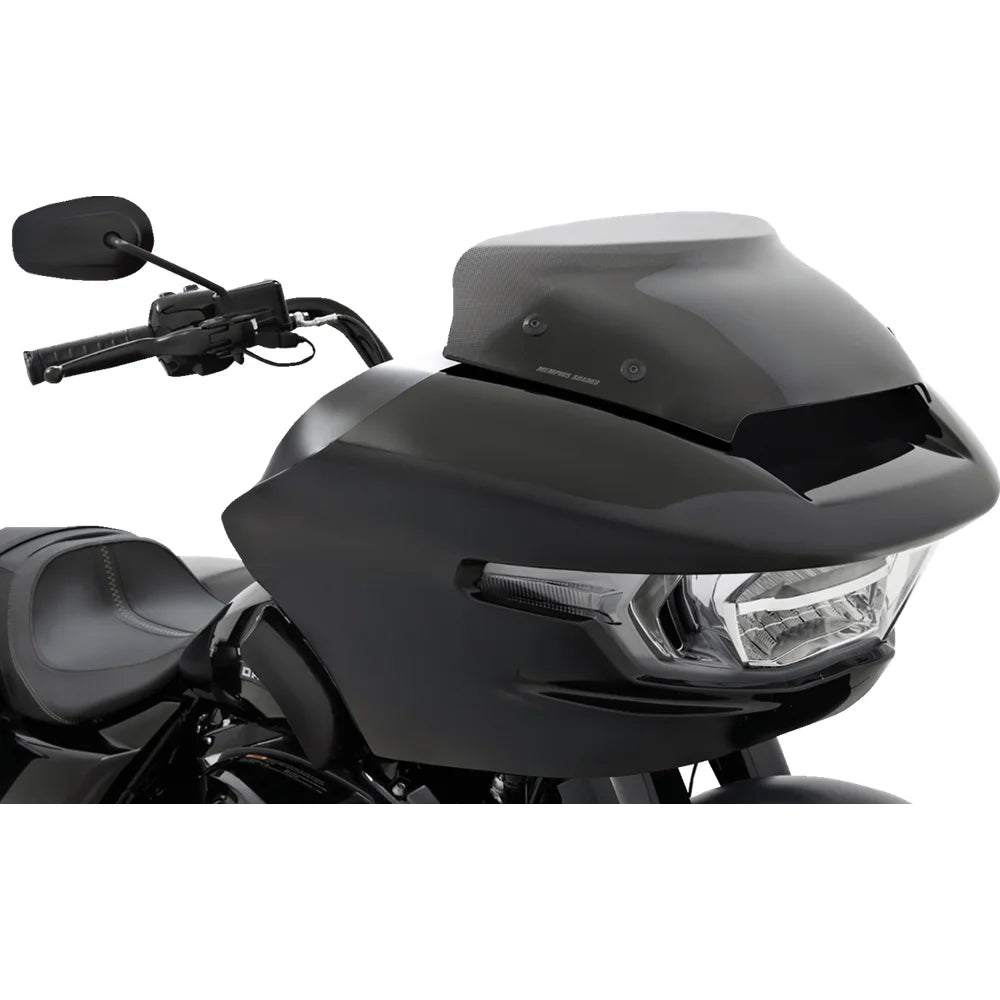 Parabrisas Memphis Shades Spoiler 2" Black Smoke Dot Matrix Fltr