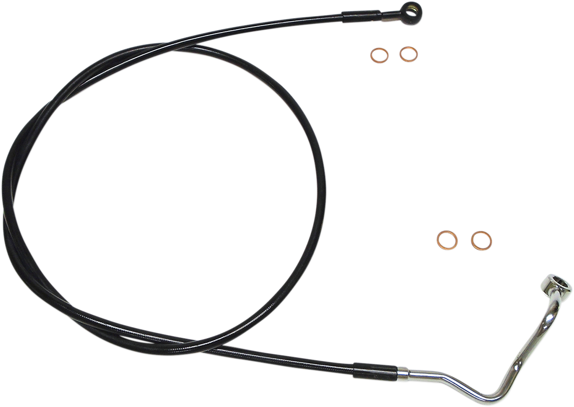 Línea de freno superior inoxidable XR - Línea de freno - Superior - ABS - Negro