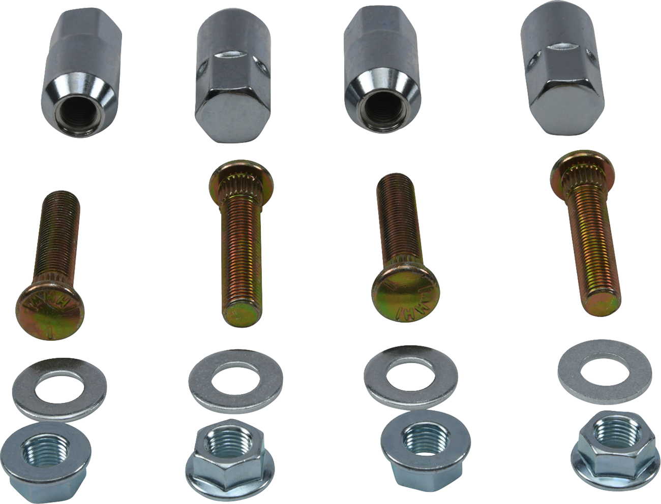 Kit de pernos/tuercas de rueda - Kit de pernos/tuercas de rueda - Delantero - Polaris RZR 570/Ranger 700/800