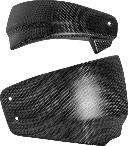 Cubierta lateral - Cubierta lateral - Fibra de carbono/Mate