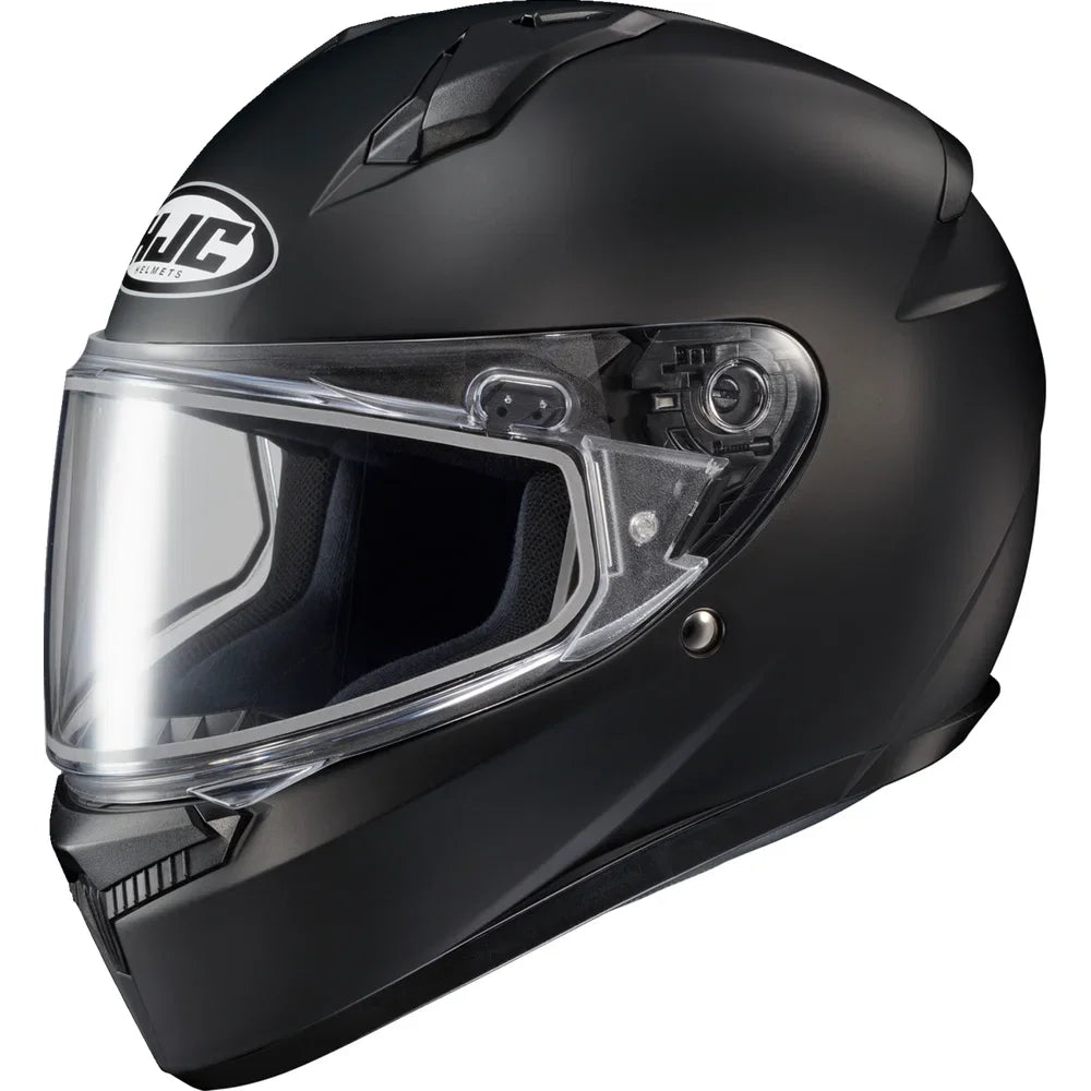 Casco c10 snow solid flat negro