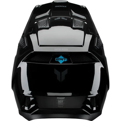 Casco fleet blackout negro brillante