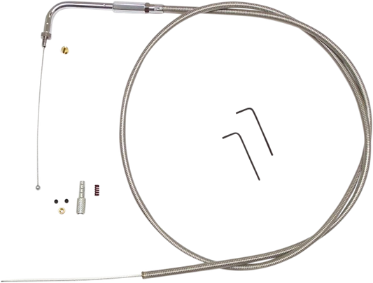 Kit de cables de control BYO™ Build Your Own™ - Kit de cables de control BYO™ Build Your Own™ - Acelerador/ralentí - Acero inoxidable