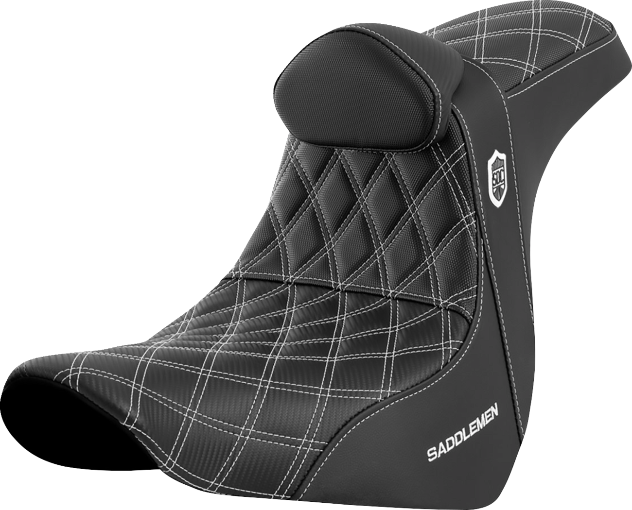 Asiento Pro Series SDC Performance Grip - Asiento Pro Series SDC Performance - con respaldo - Costura blanca - FL/FX '18 -'23