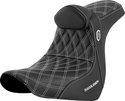 Asiento Pro Series SDC Performance Grip - Asiento Pro Series SDC Performance - con respaldo - Costura blanca - FL/FX '18 -'23