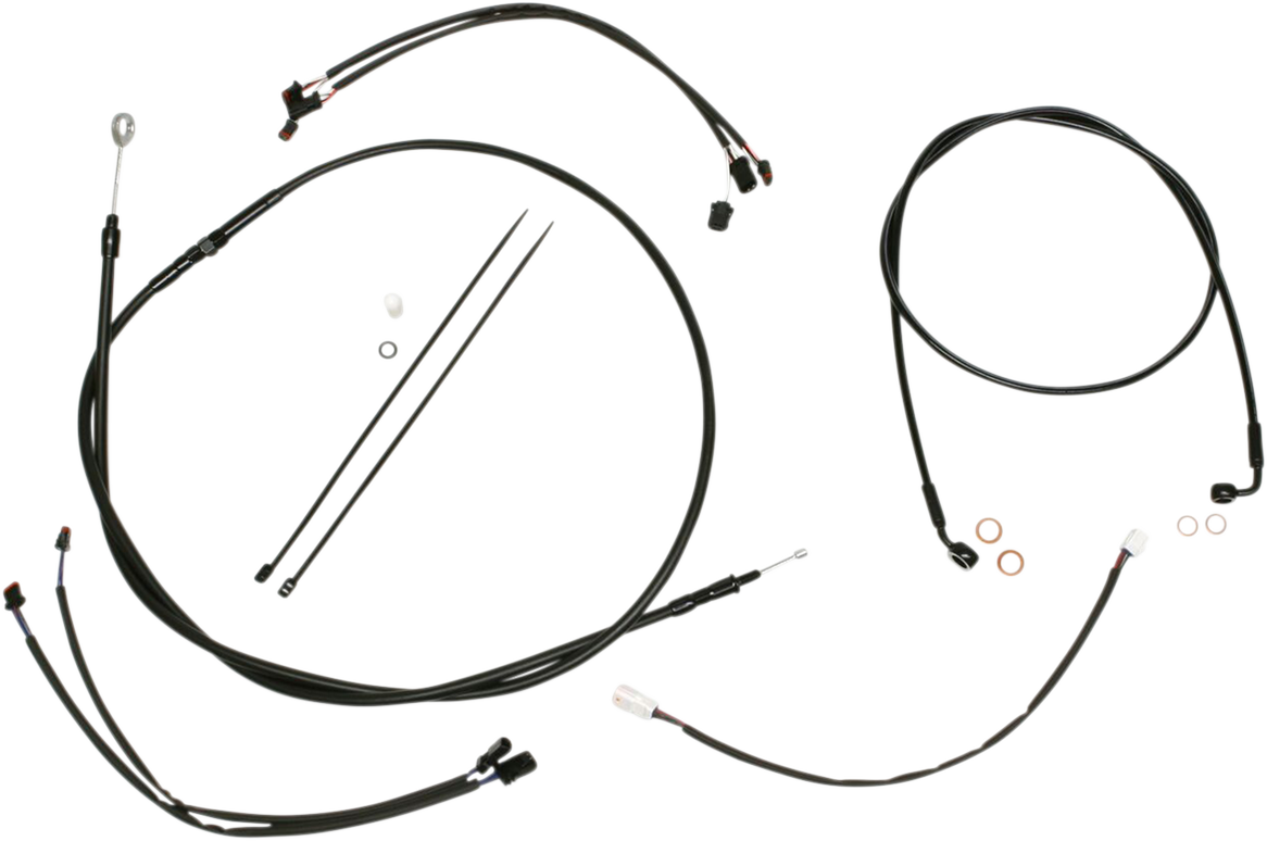 Kit de instalación de manillar XR - Kit de instalación de manillar XR - Colgadores Ape de 12"-14" - FLS '16-'17 - Negro
