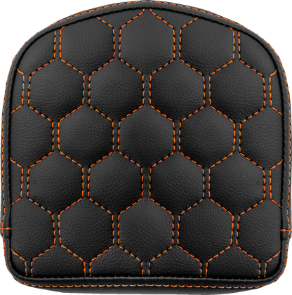 Cojín para respaldo del respaldo RoadSofa™ - Respaldo para respaldo del respaldo RoadSofa™ - Panal - Costuras naranjas