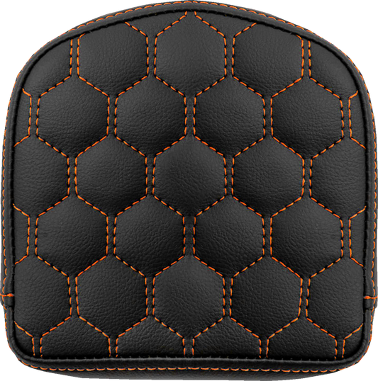 Cojín para respaldo del respaldo RoadSofa™ - Respaldo para respaldo del respaldo RoadSofa™ - Panal - Costuras naranjas