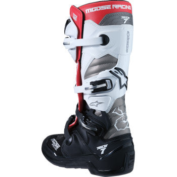 Botas Moose Offroad Tech 7 - negro/blanco/rojo
