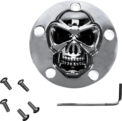 Cubierta de puntos de calavera 3-D