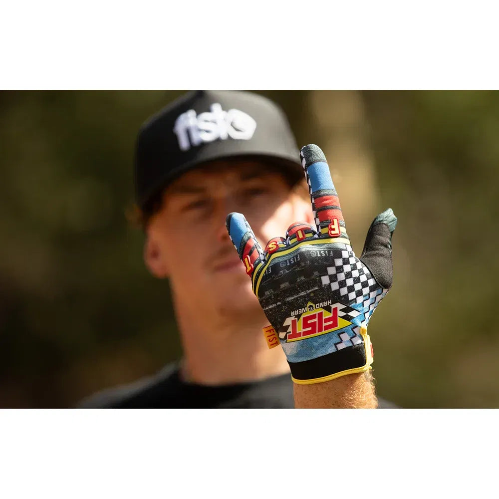 Guantes speedway con correas