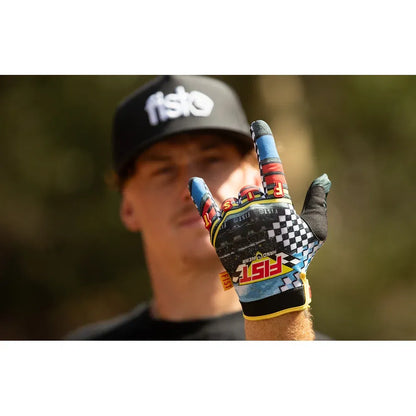 Guantes speedway con correas