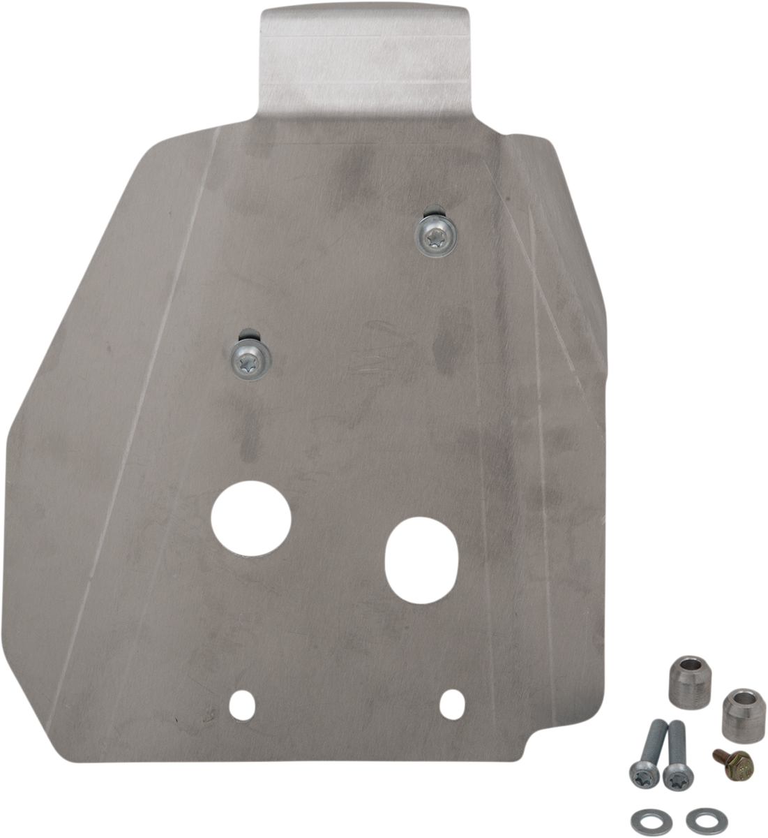 Placa protectora de aluminio — Placa protectora - Placa protectora - Plata - Honda - CRF110F