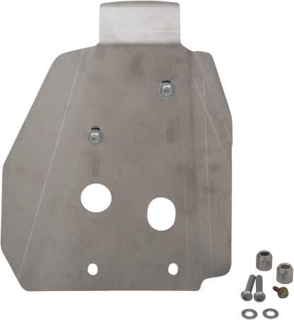 Placa protectora de aluminio — Placa protectora - Placa protectora - Plata - Honda - CRF110F