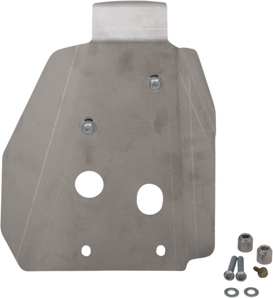Placa protectora de aluminio — Placa protectora - Placa protectora - Plata - Honda - CRF110F