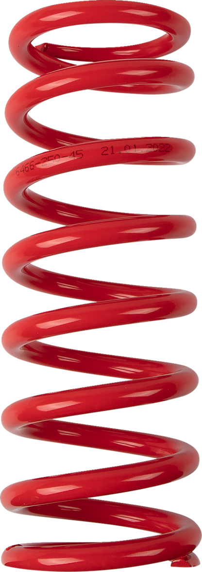 Resorte de choque - Resorte de choque - 64/66 mm OD - 45 n/mm - Rojo