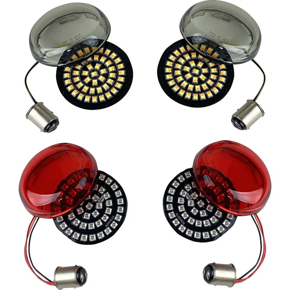 Kit de señales de giro delanteras y traseras de 4 led genesis®