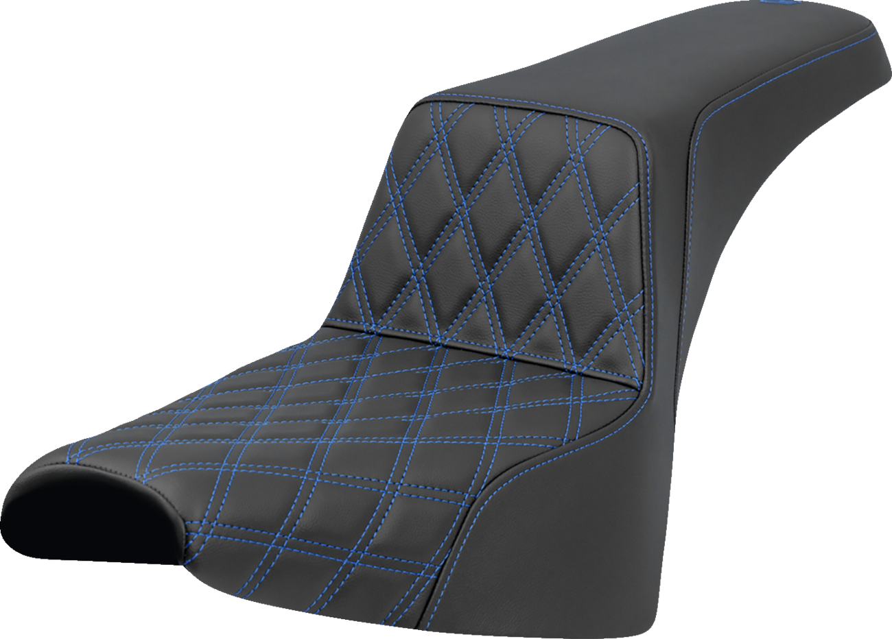 Asiento elevado con costura de celosía - Asiento elevado - Costura de celosía delantera - Costura azul - FXST/FXBB '18-'25