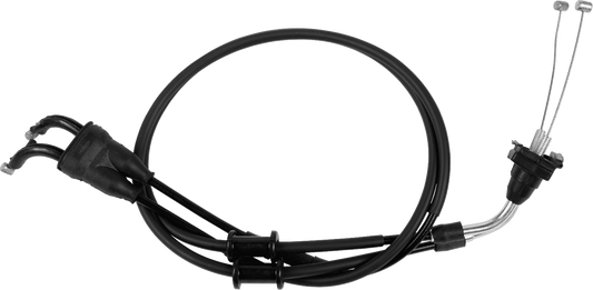 Cable del acelerador de vinilo negro - Cable del acelerador de vinilo negro - Longitud original - Yamaha YZ450