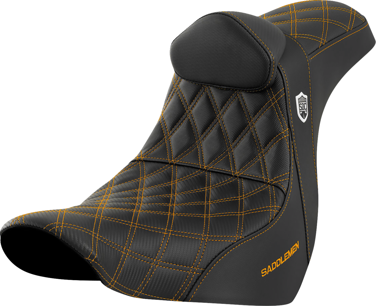 Asiento Pro Series SDC Performance Grip - Asiento Pro Series SDC Performance - con respaldo - Gold Stitch - FL/FX '18 -'23
