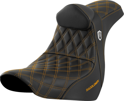 Asiento Pro Series SDC Performance Grip - Asiento Pro Series SDC Performance - con respaldo - Gold Stitch - FL/FX '18 -'23