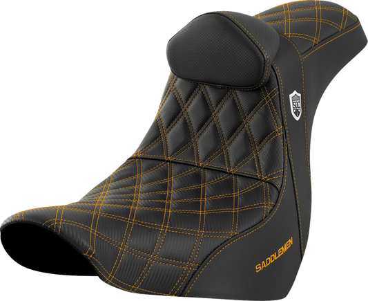 Asiento Pro Series SDC Performance Grip - Asiento Pro Series SDC Performance - con respaldo - Gold Stitch - FL/FX '18 -'23