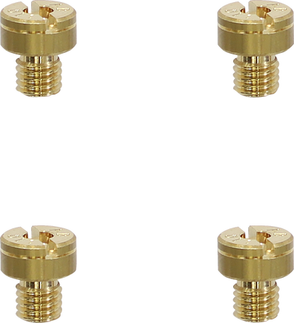 Jets principales con cabezal ranurado estilo Mikuni (prefijo SJ) de A-Bax Precision - Jets principales con cabezal ranurado estilo Mikuni (prefijo SJ) de precisión A-Bax - #155 - Paquete de 4