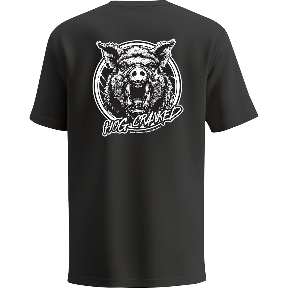 Playera con manivela de cerdo