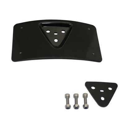 Soporte de placa de matrícula radial