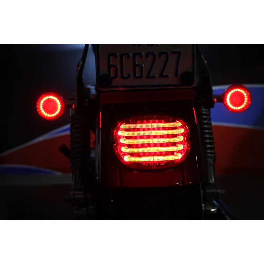 Kit de luces traseras led de perfil bajo probeam®, sin luz de etiqueta