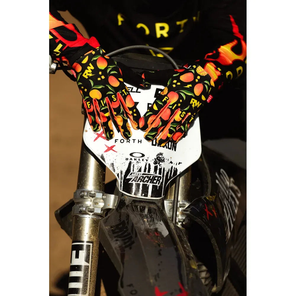 Guantes r-willy red label mango madness con correas